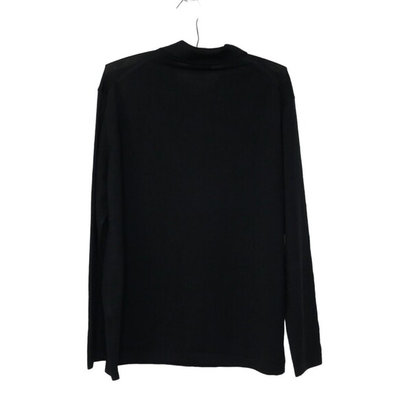 Falcaro Classic Men's 100% Merino Wool Henley Sweater Long Sleeve Sz M? EUC - Picture 2 of 6